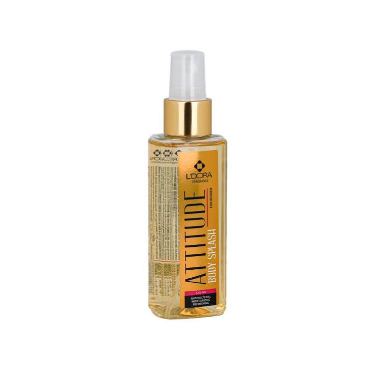 اسپری خوشبوکننده بدن زنانه مدل Attitude لدورا فرگرنس 120ml