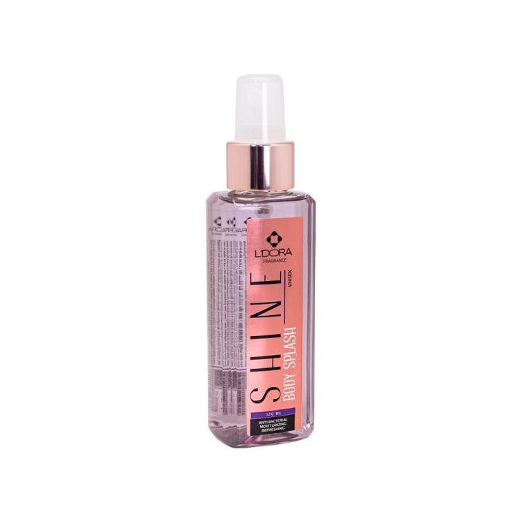 اسپری خوشبوکننده بدن مردانه/زنانه مدل Shine لدورا فرگرنس 120ml