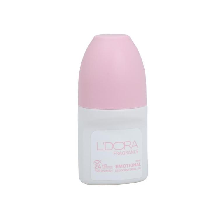 دئودورانت رولی زنانه مدل EMOTIONAL لدورا فرگرنس 50ml