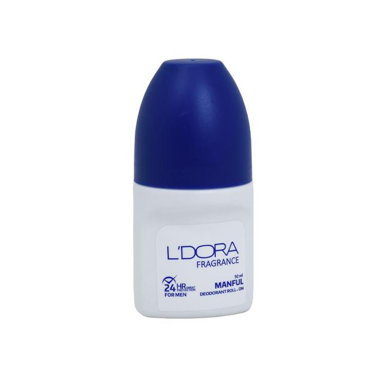 دئودورانت رولی مردانه مدل MANFUL لدورا فرگرنس 50ml