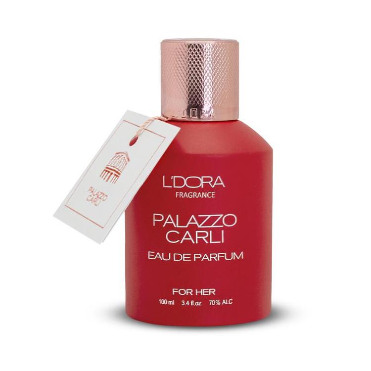 ادوپرفیوم زنانه مدل PALAZZO CARLI لدورا فرگرنس 100ml