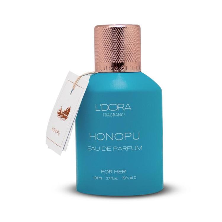 ادوپرفیوم زنانه مدل HONOPU لدورا فرگرنس 100ml