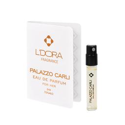 تستر ادوپرفیوم زنانه مدل PALAZZO CARLI لدورا فرگرنس 2ml