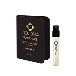 تستر پرفیوم SPICY WOOD لدورا فرگرنس 2ml