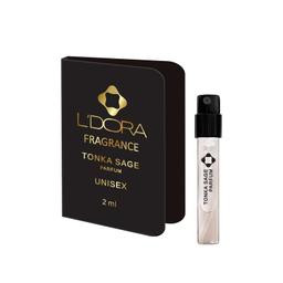 تستر پرفیوم TONKA SAGE لدورا فرگرنس 2ml